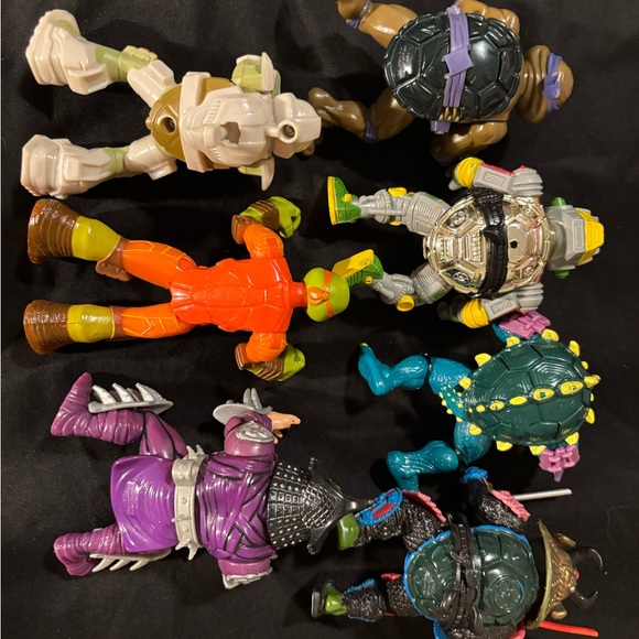 Playmates Ninja Turtle Lot , Vintage Collectible Toys, 1989 - Picture 4 of 12
